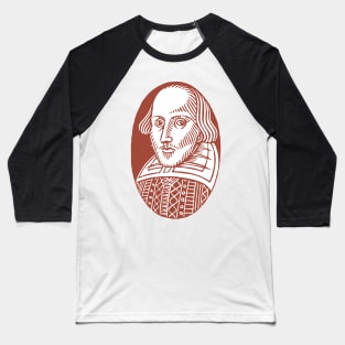 William Shakespeare Baseball T-Shirt